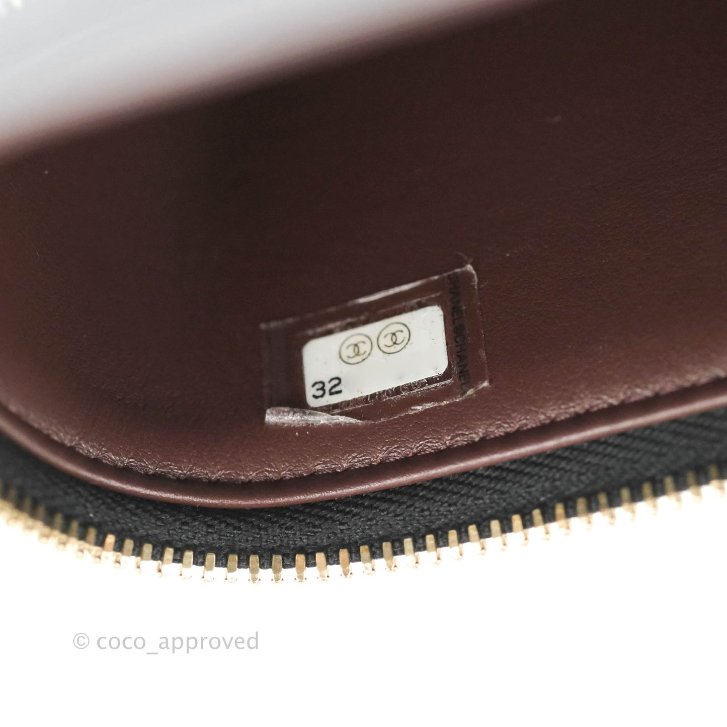 Chanel Vanity with Chain Black Caviar Gold Hardware 22S
