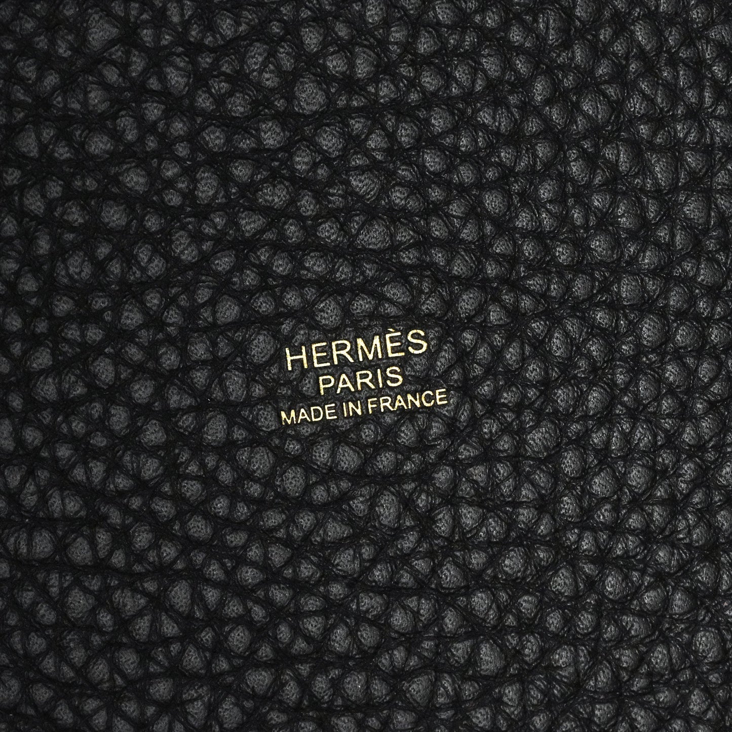 Hermès Picotin Lock 18 Black Clemence Gold Hardware