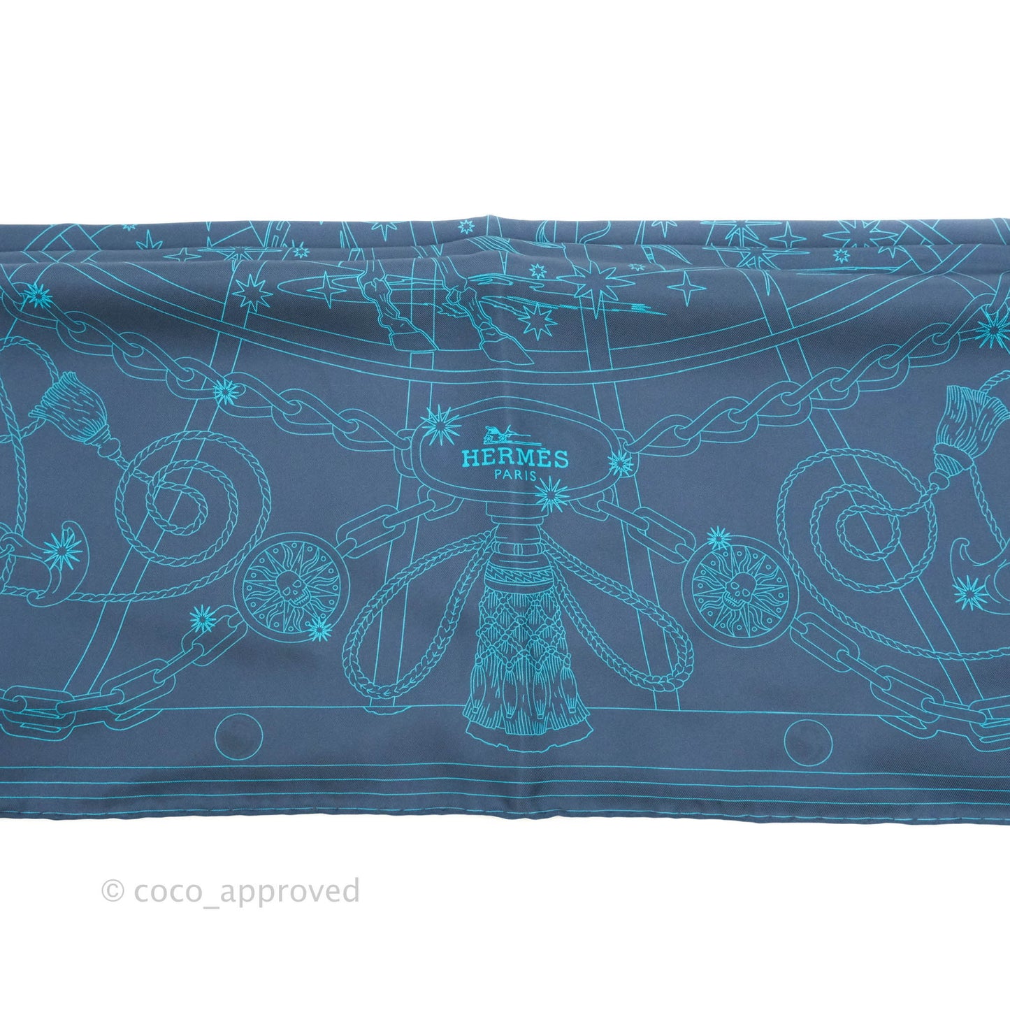 Hermès C'est la Fete Double Face Scarf 90