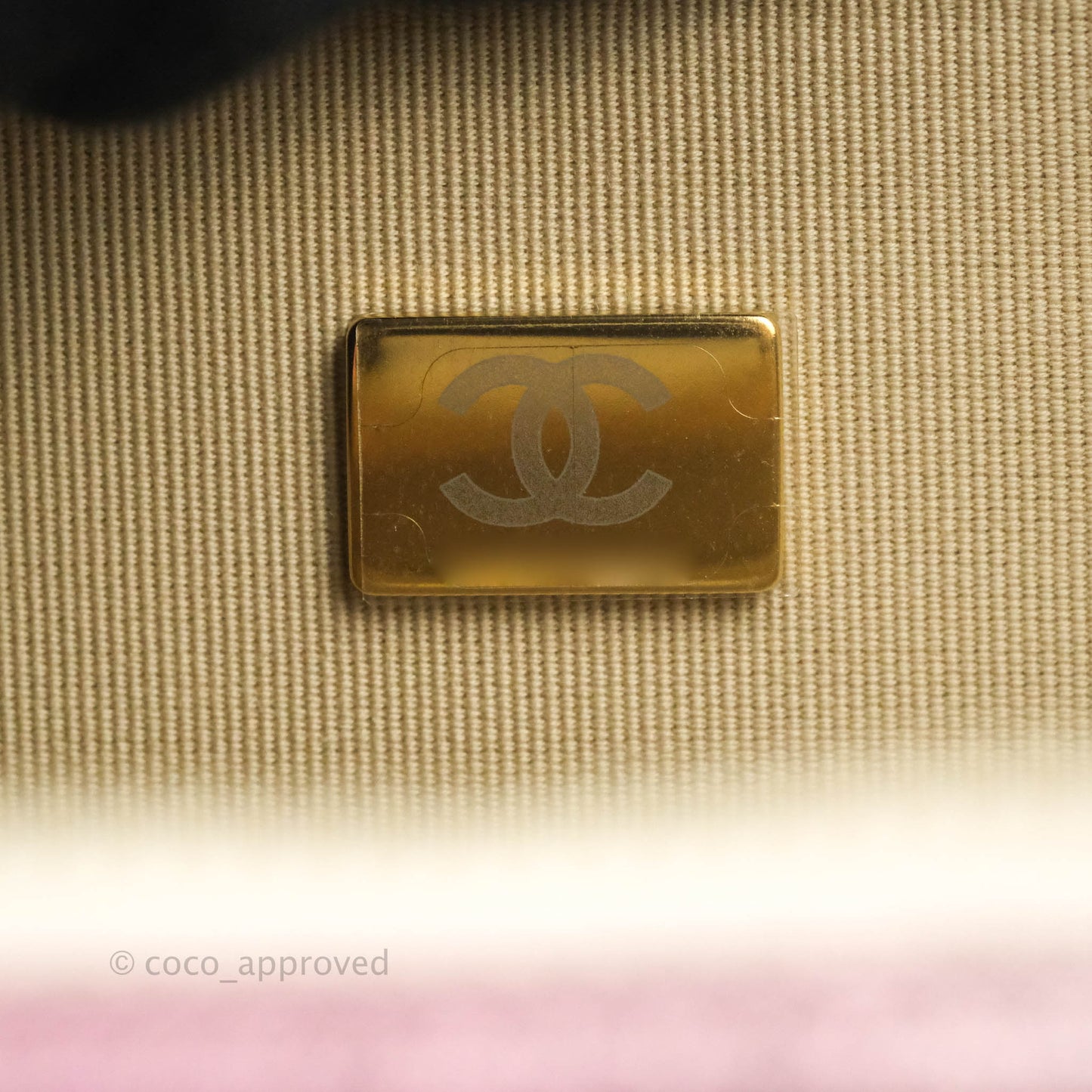 Chanel Quilted Small Like The Wallet Flap Metallic Pink Silver Light Gold Hardware 22C