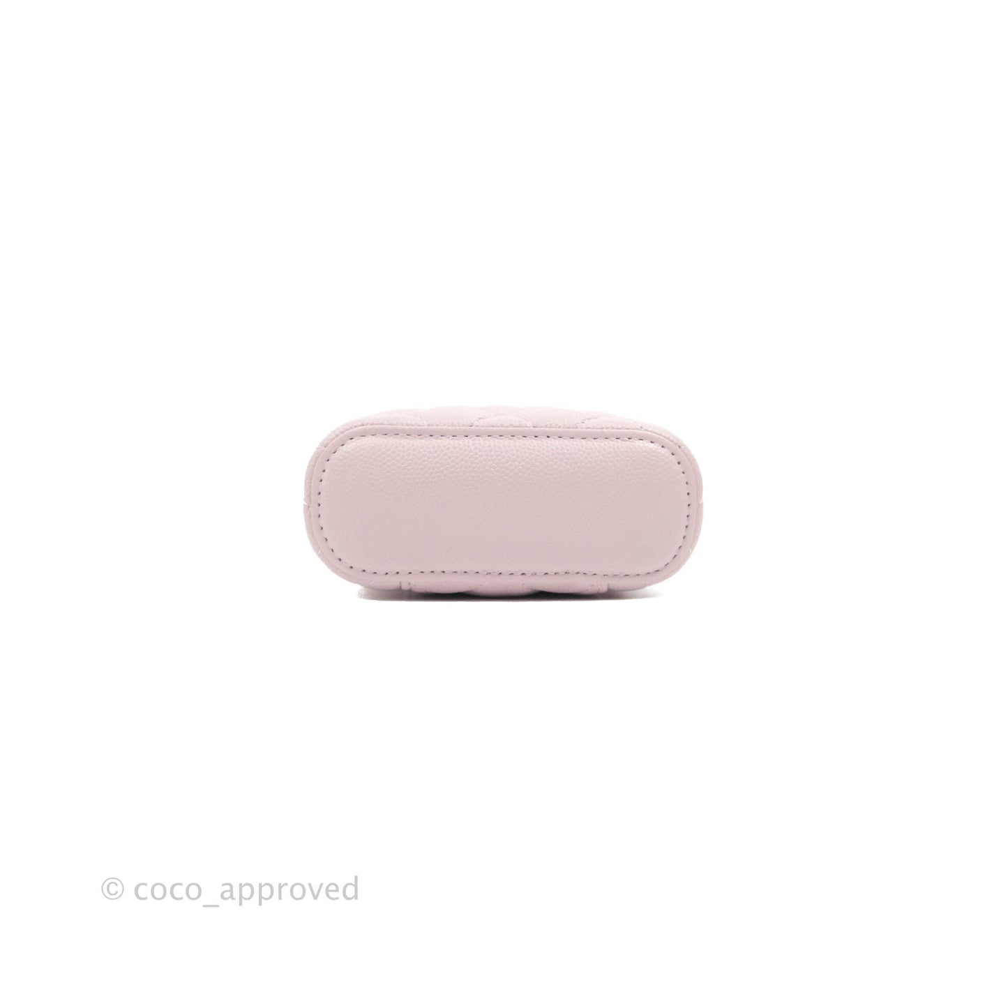 Chanel Classic Mini Vanity With Chain Pink Caviar Gold Hardware