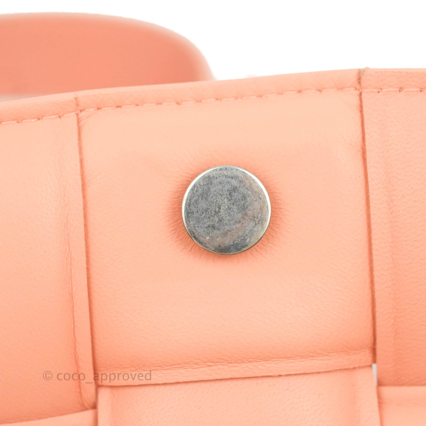 Bottega Veneta Padded Cassette Shoulder Bag Intrecciato Pink Lambskin Silver Hardware