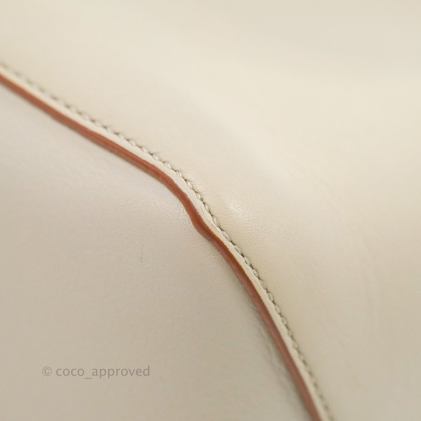 Loewe Small Puzzle Edge Bag Ghost/Soft White Nappa Calfskin