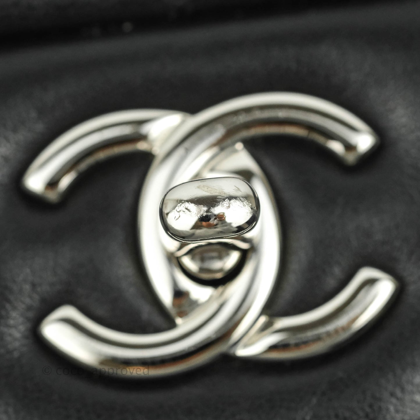 Chanel Jumbo Double Flap Black Lambskin Silver Hardware⁣⁣