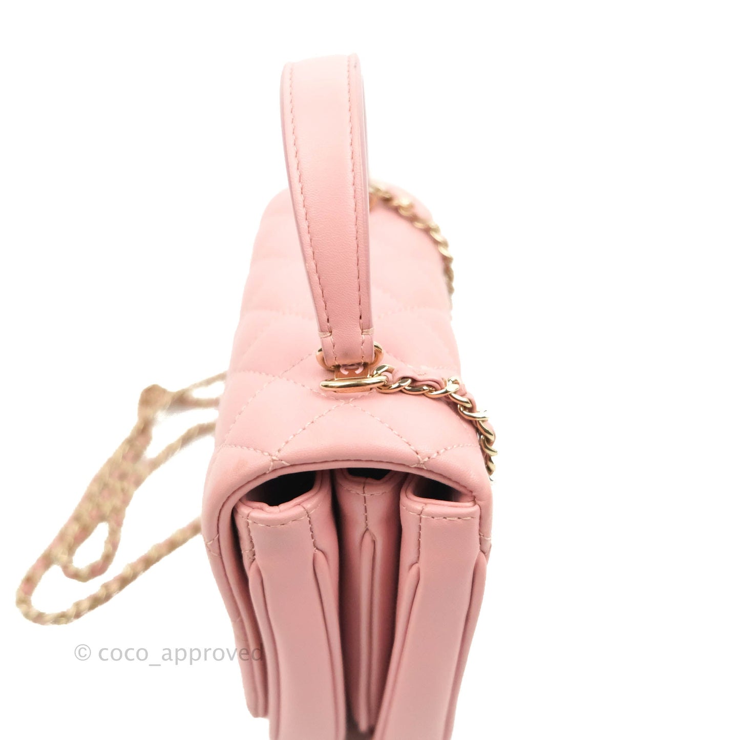 Chanel Citizen Chic Mini Flap Bag Pink Lambskin Gold Hardware