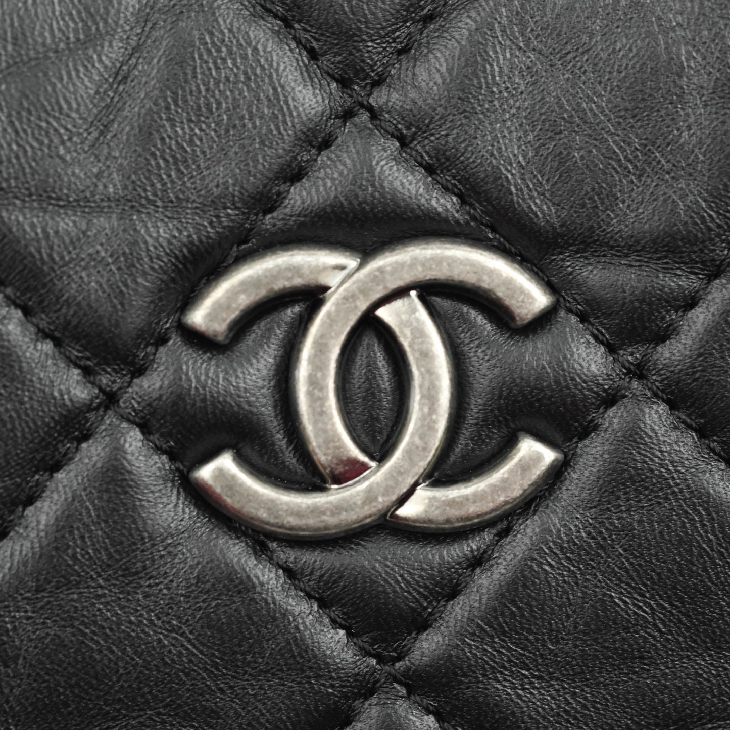 Chanel Small Gabrielle Backpack Black Aged Calfskin
