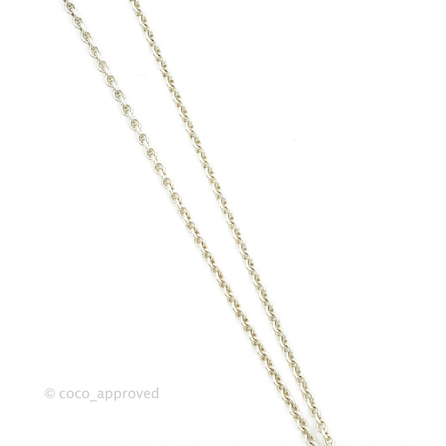 Hermes d'ancre Silver Necklace