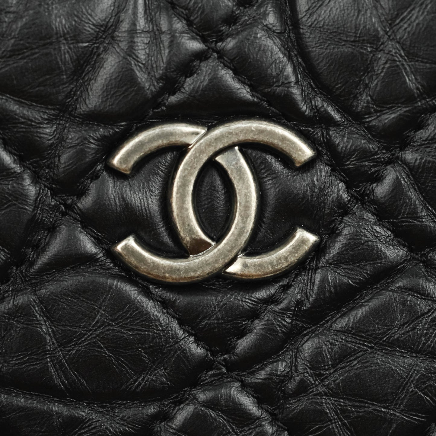 Chanel Small Gabrielle Backpack Black Aged Calfskin
