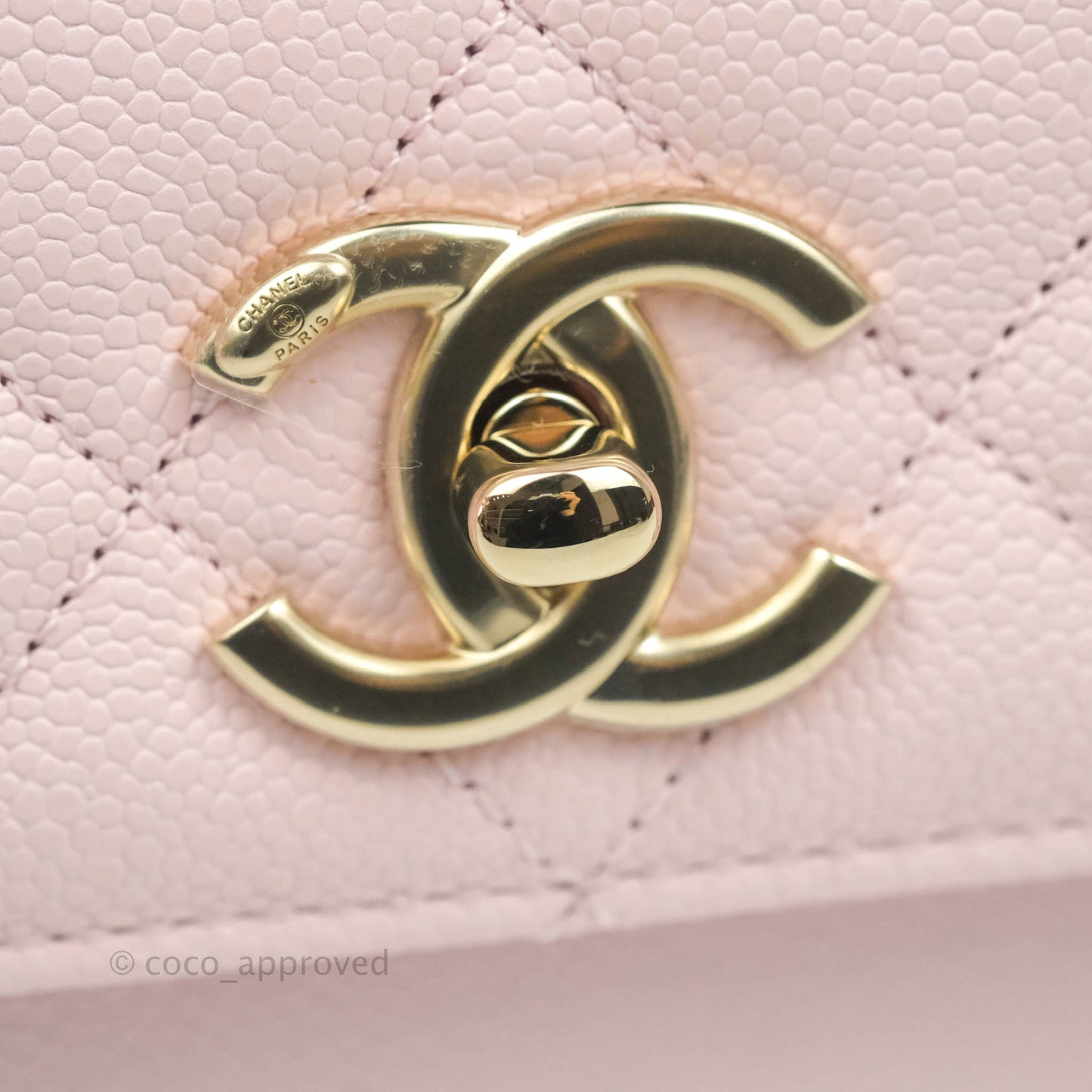 Chanel Quilted Small Business Affinity Flap Pink Caviar Gold Hardware