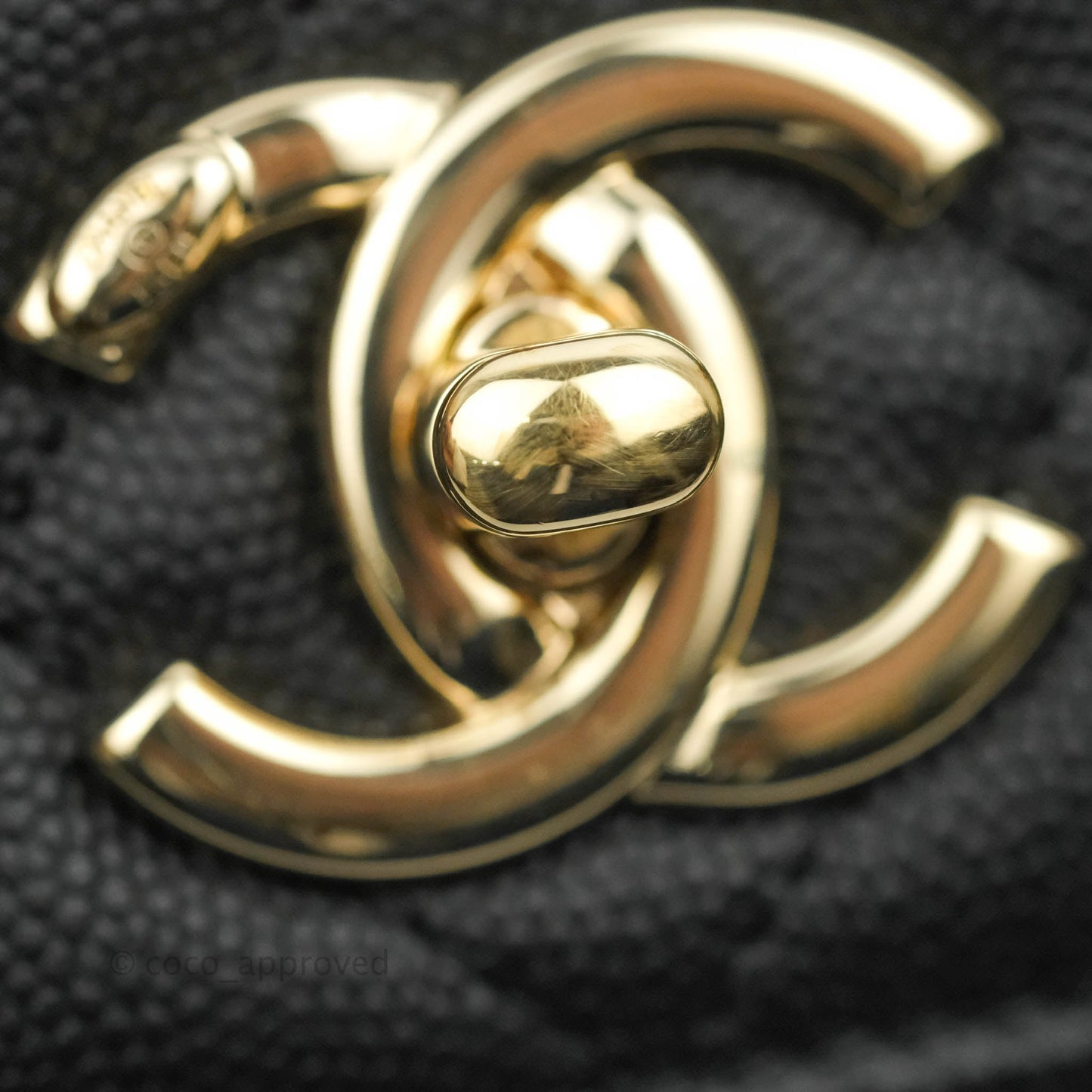 Chanel Quilted Medium Business Affinity Flap Black Caviar Gold Hardware
