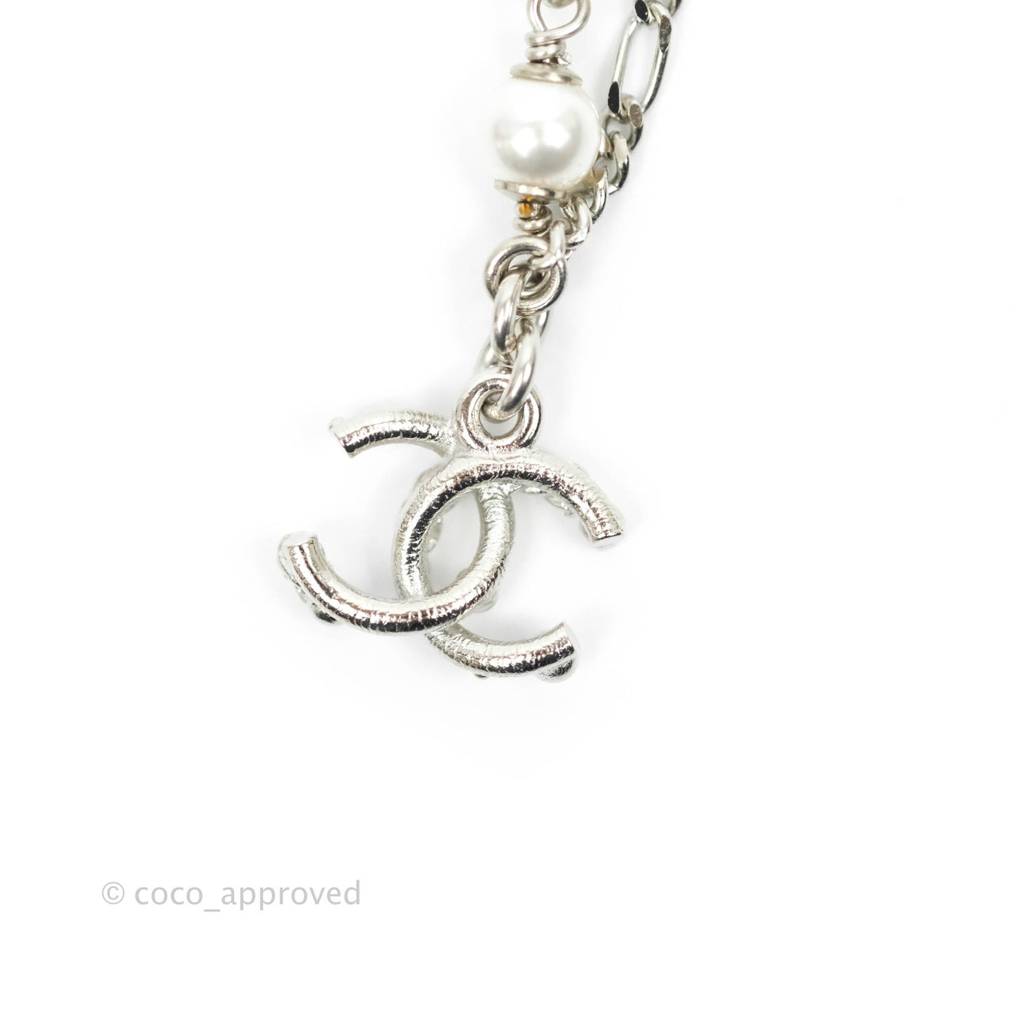 Chanel CC Pearl Crystal Bracelet 21A