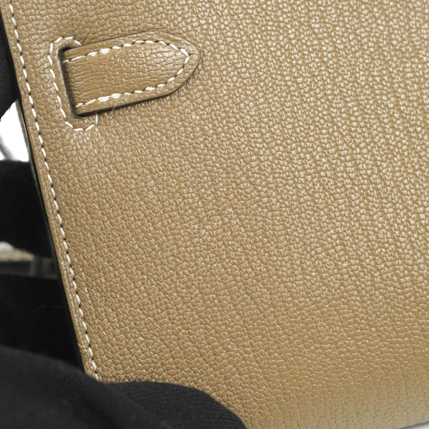 Hermès Kelly To Go Wallet Etoupe Chevre Mysore Palladium Hardware