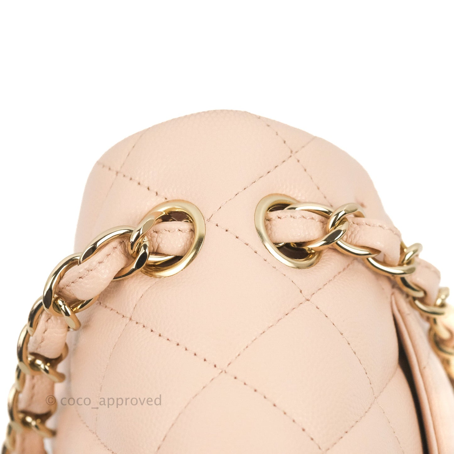 Chanel Jumbo Double Flap Rose Clair Pink Caviar Gold Hardware⁣⁣
