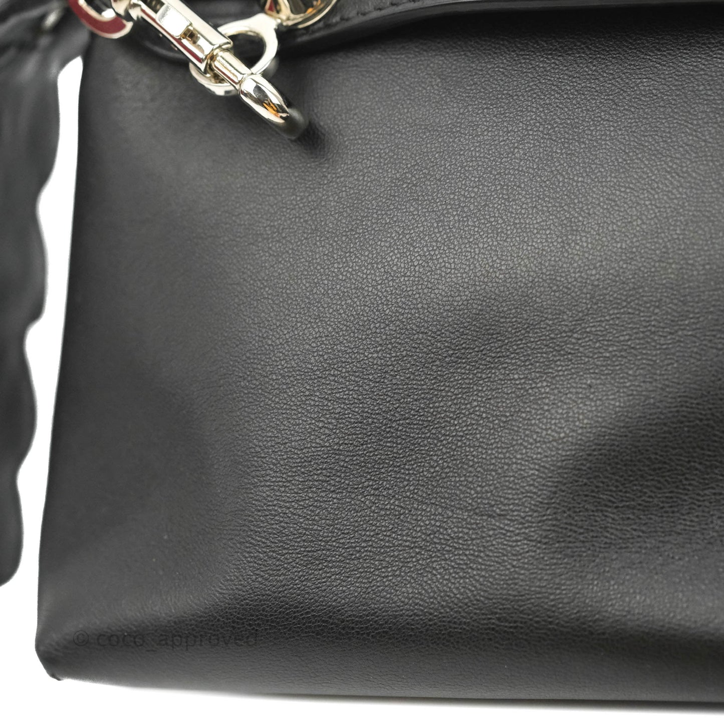 Fendi Mini By The Way Vit. Dolce Bag Black