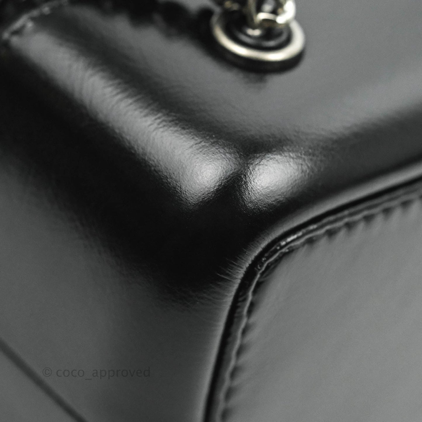 Chanel Small Gabrielle Backpack Black Aged Calfskin
