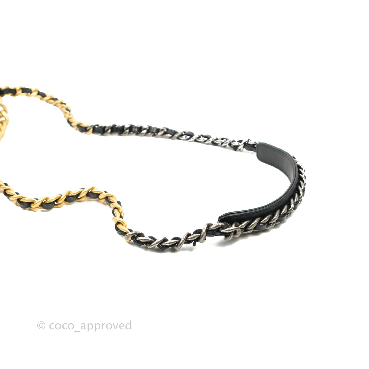 Chanel 19 Small Black Goatskin Mixed Hardware