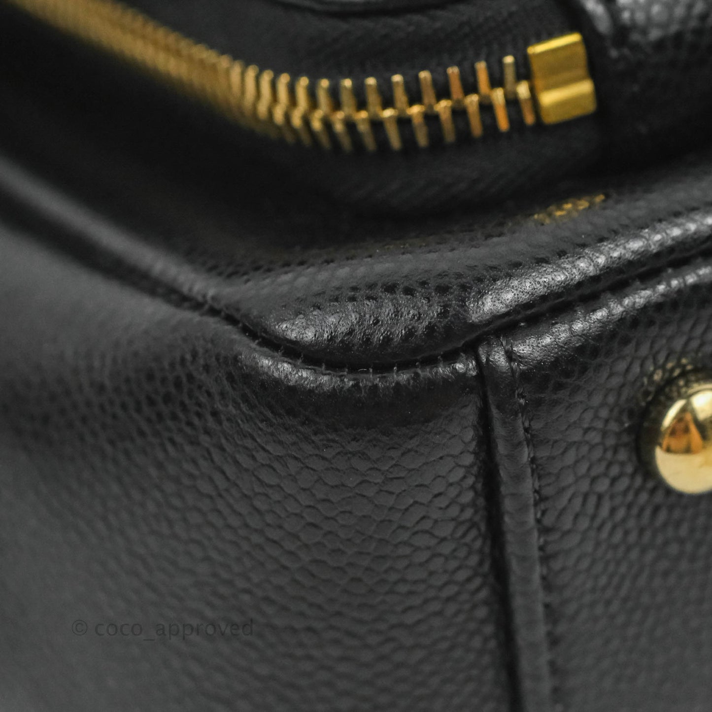 Chanel Quilted Small Business Affinity Flap Black Caviar Gold Hardware