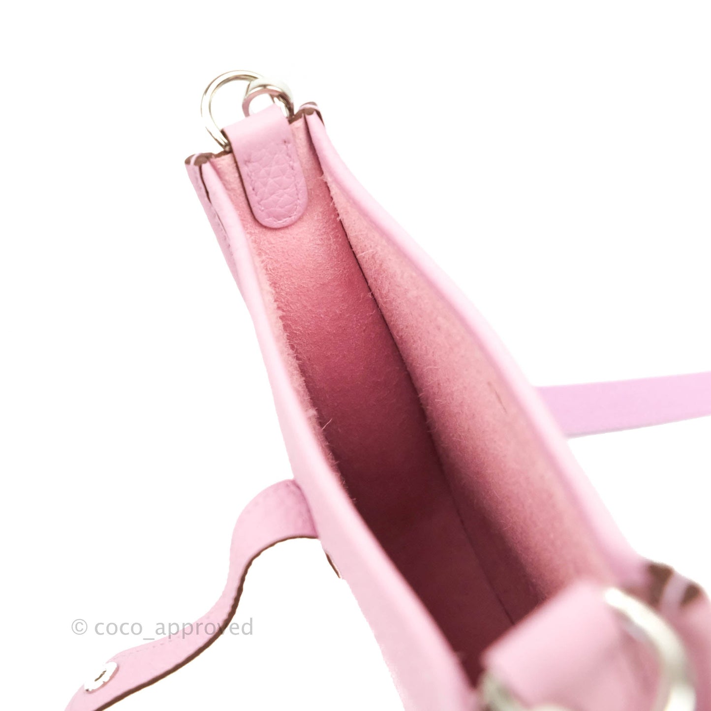 Hermès Mini Evelyne 16 Mauve Sylvestre Amazone