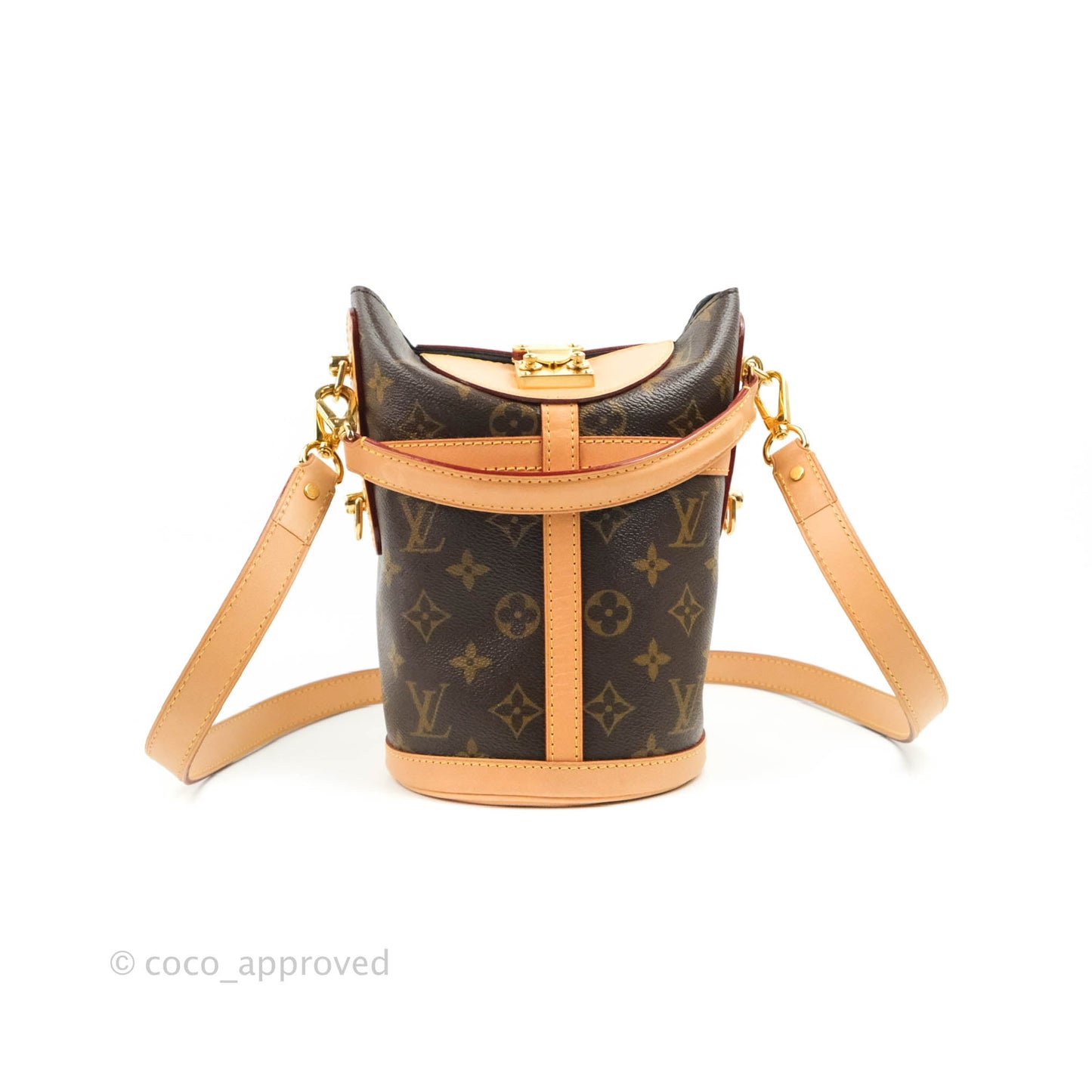 Louis Vuitton Duffle Bucket Bag Monogram Canvas