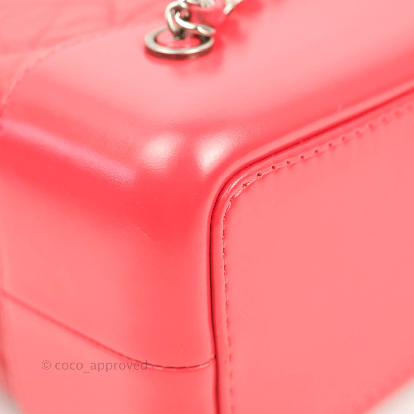 Chanel Small Gabrielle Backpack Dark Pink Aged Calfskin