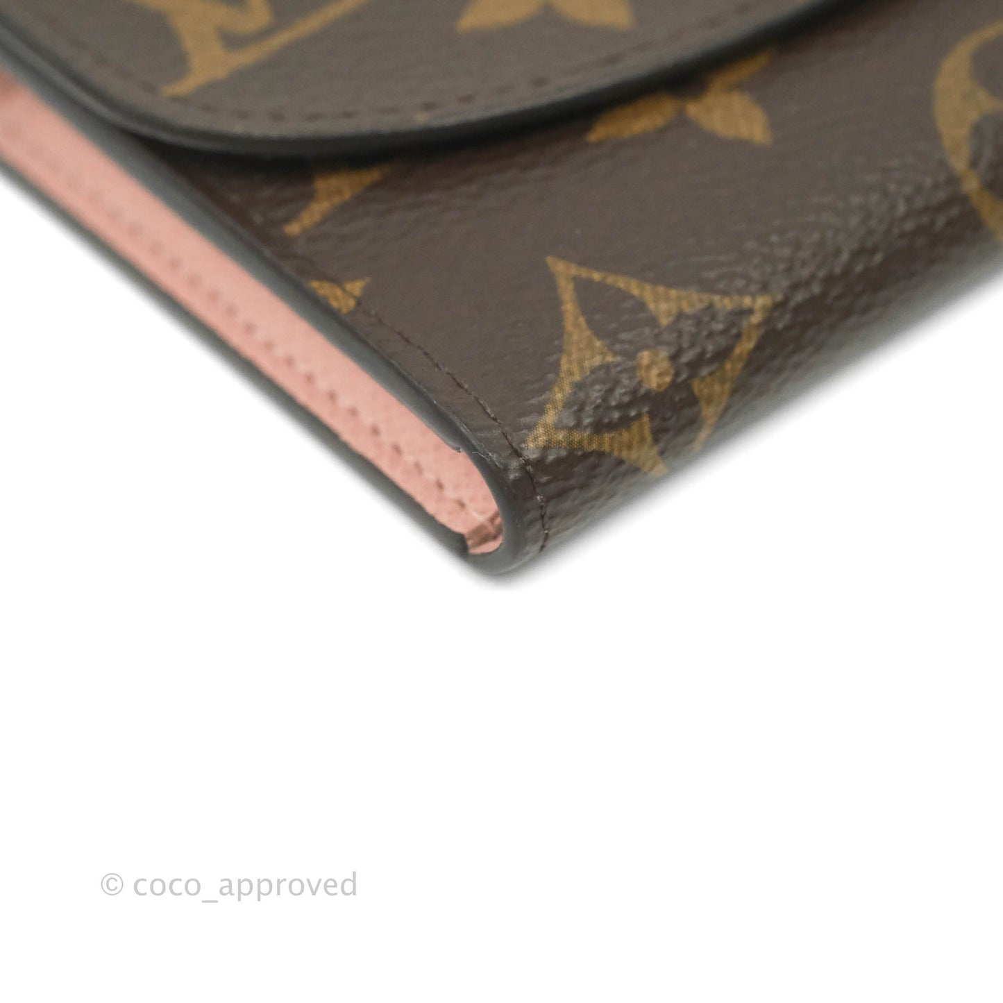 Louis Vuitton Rosalie Coin Purse Monogram Rose Ballerine