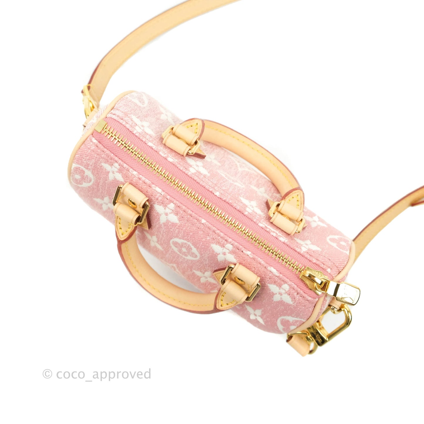 Louis Vuitton Denim Nano Speedy