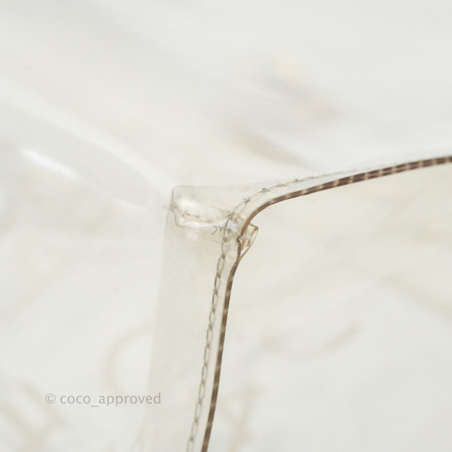 Hermès Vinyl Kelly Beach Bag Gold Hardware