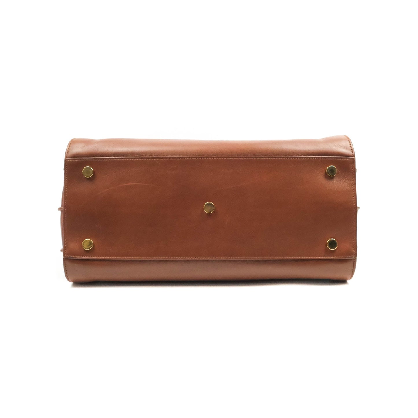 Saint Laurent Small Sac de Jour Bag Brown Calfskin Gold Hardware