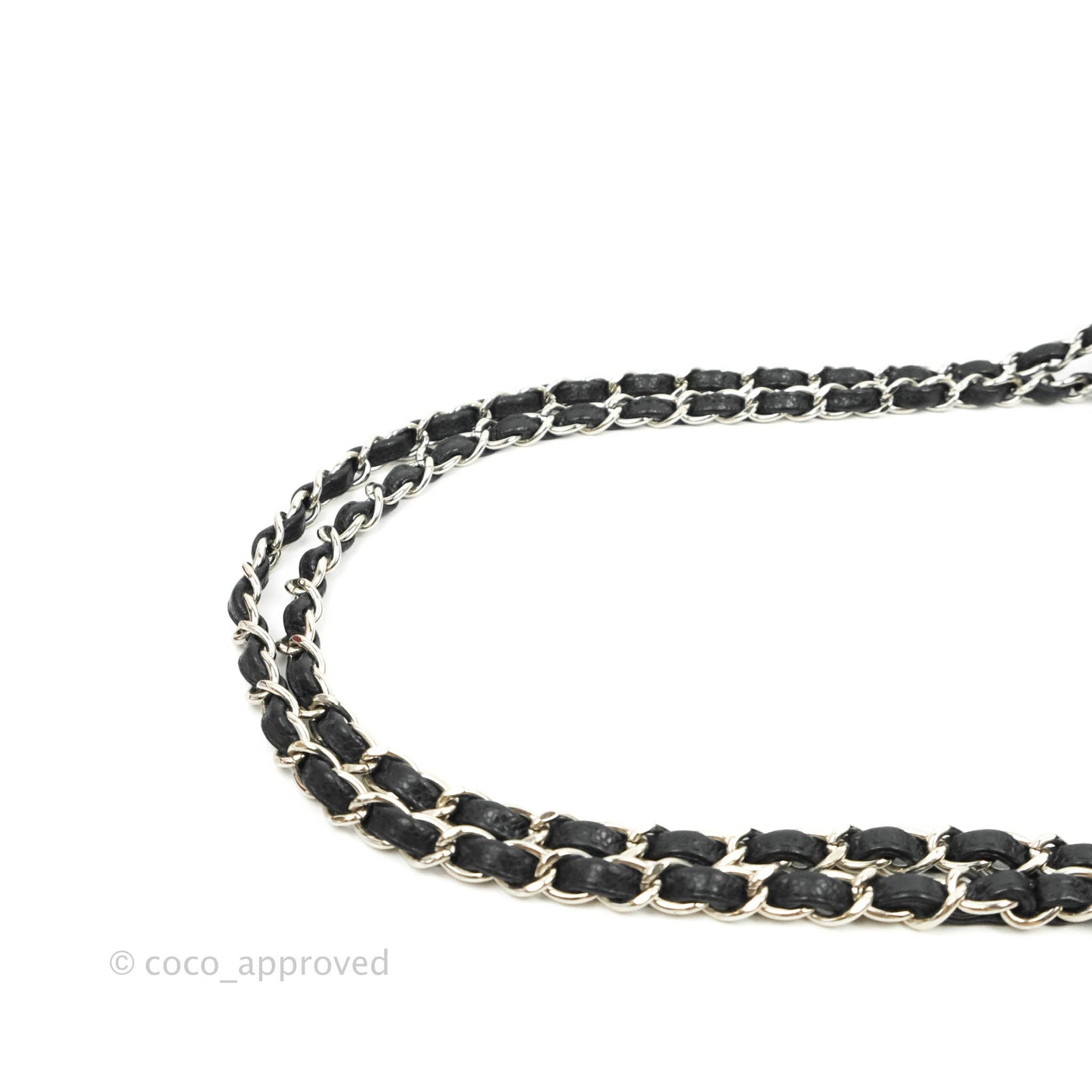Chanel Jumbo Double Flap Black Caviar Silver Hardware⁣⁣