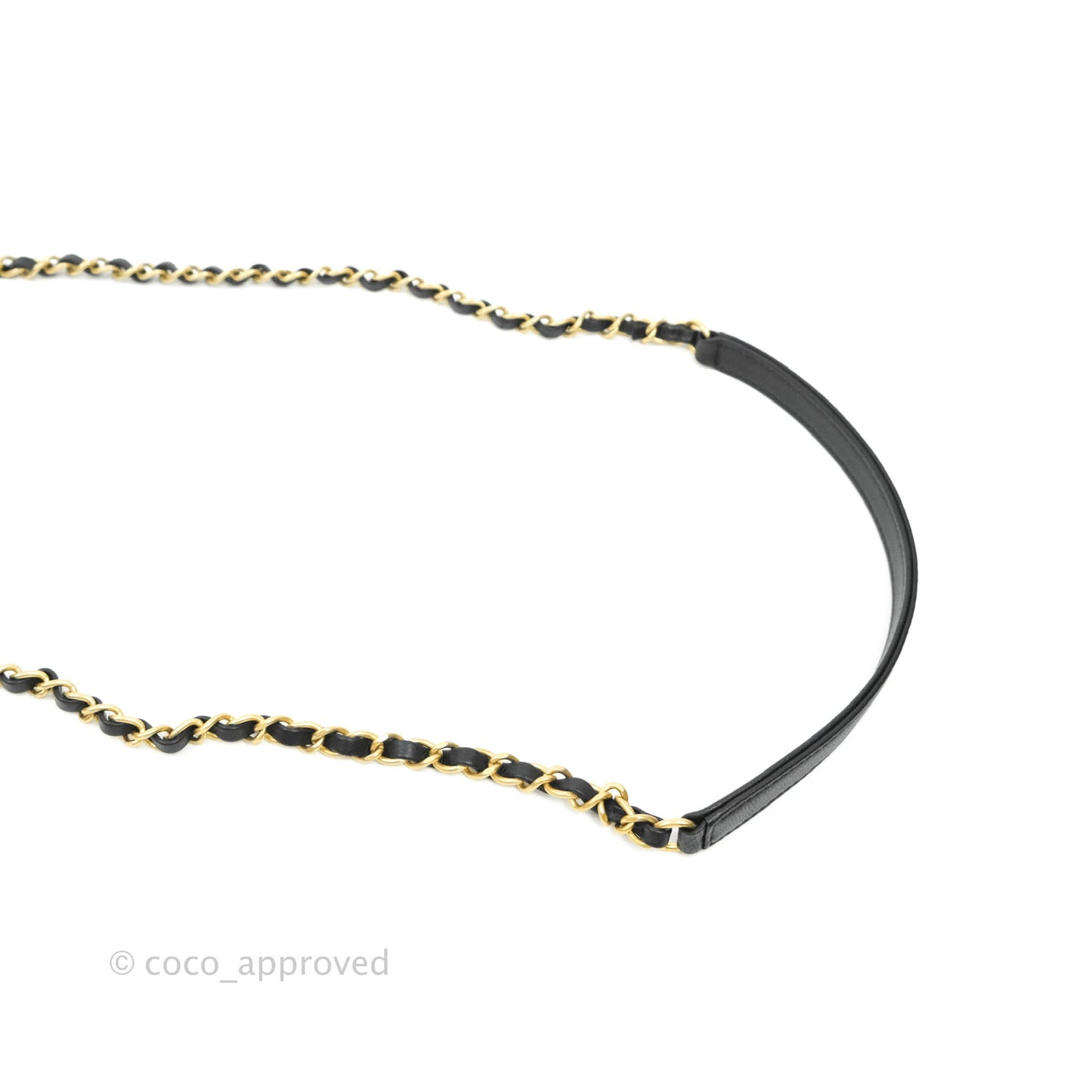 Chanel Circular Handle Flap Bag Black Lambskin Aged Gold Hardware
