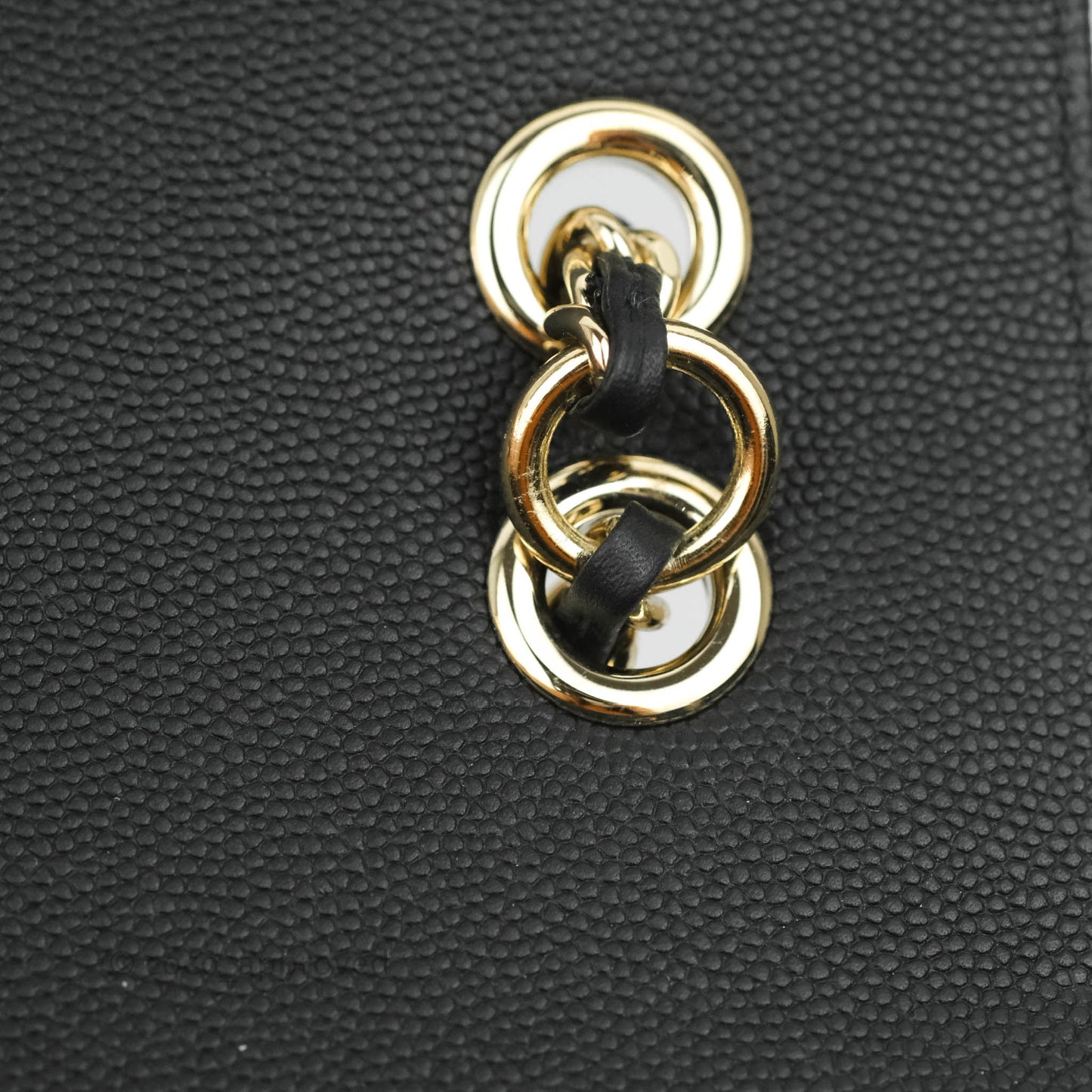 Chanel Quilted Business Affinity Backpack Black Caviar Gold Hardware