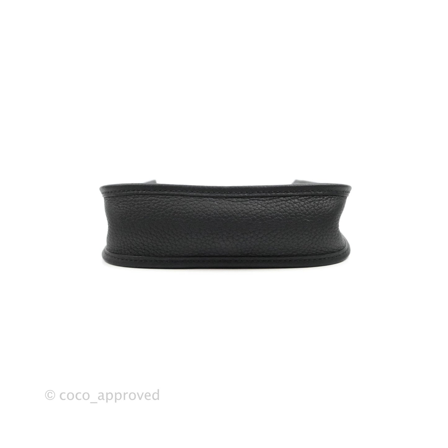 Hermès Mini Evelyne 16 Amazone Clemence Black Gold Hardware
