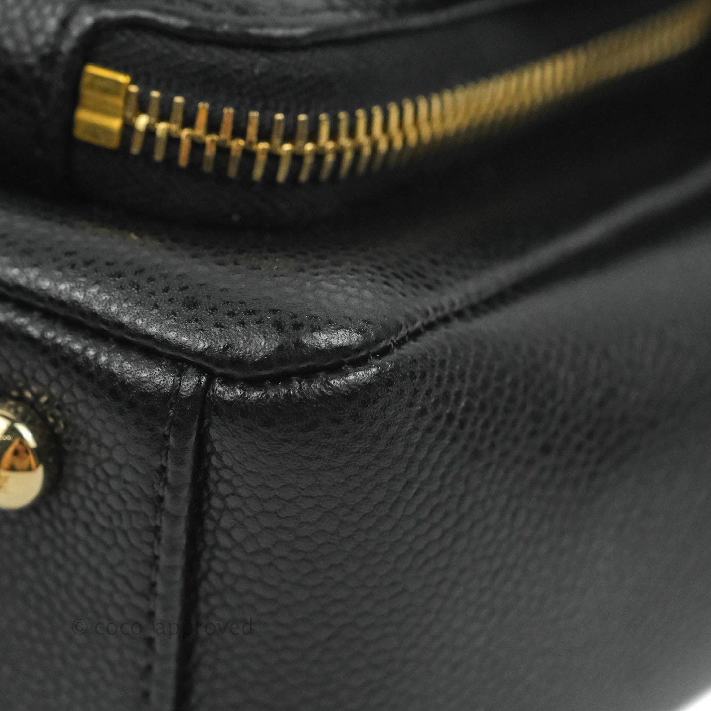 Chanel Quilted Small Business Affinity Flap Black Caviar Gold Hardware