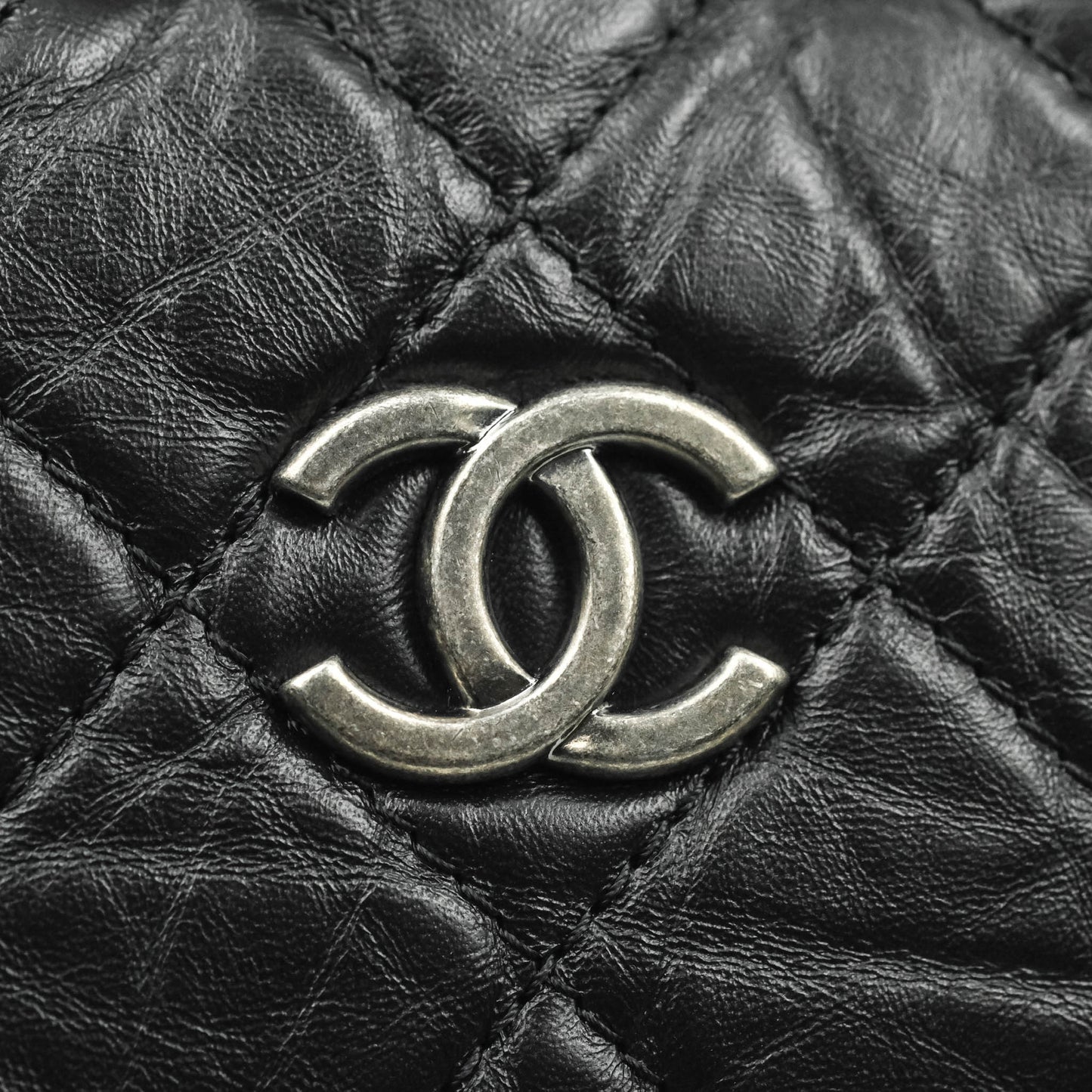 Chanel Small Gabrielle Backpack Black Aged Calfskin