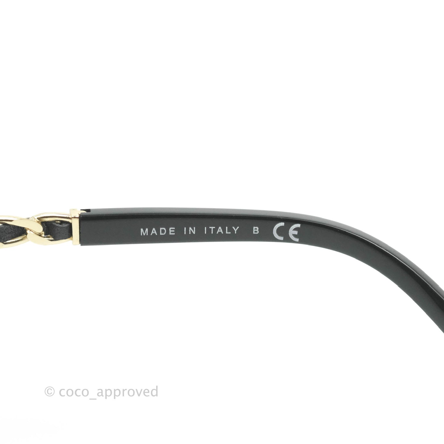 Chanel Square Chainlink Gradient Grey Lenses Sunglasses