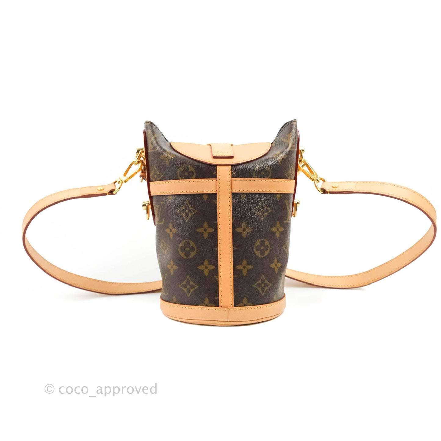 Louis Vuitton Duffle Bucket Bag Monogram Canvas