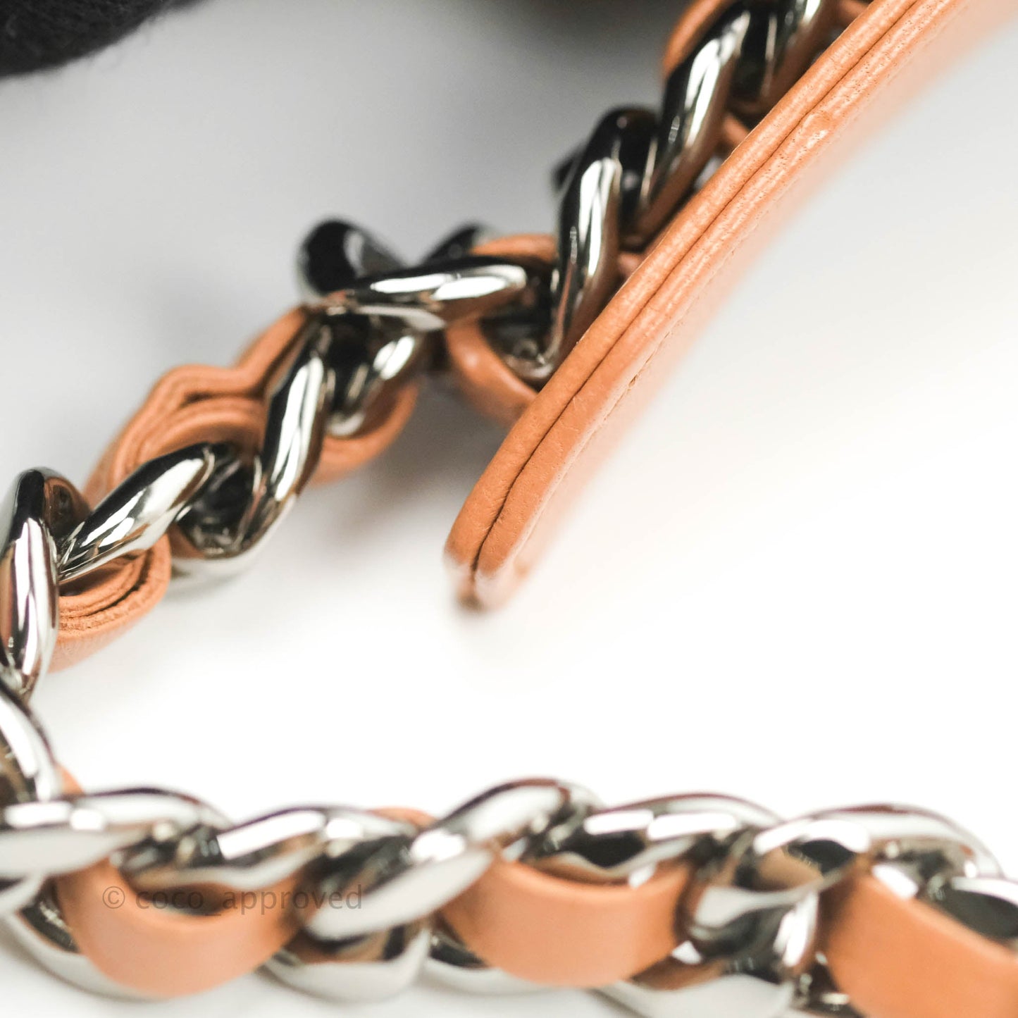 Chanel 19 Wallet on Chain WOC Dark Beige Caramel Lambskin Mixed Hardware 21K