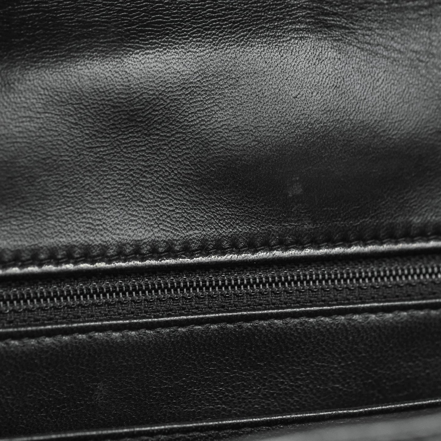 Chanel Quilted Maxi Single Flap Black Patent Silver Hardware