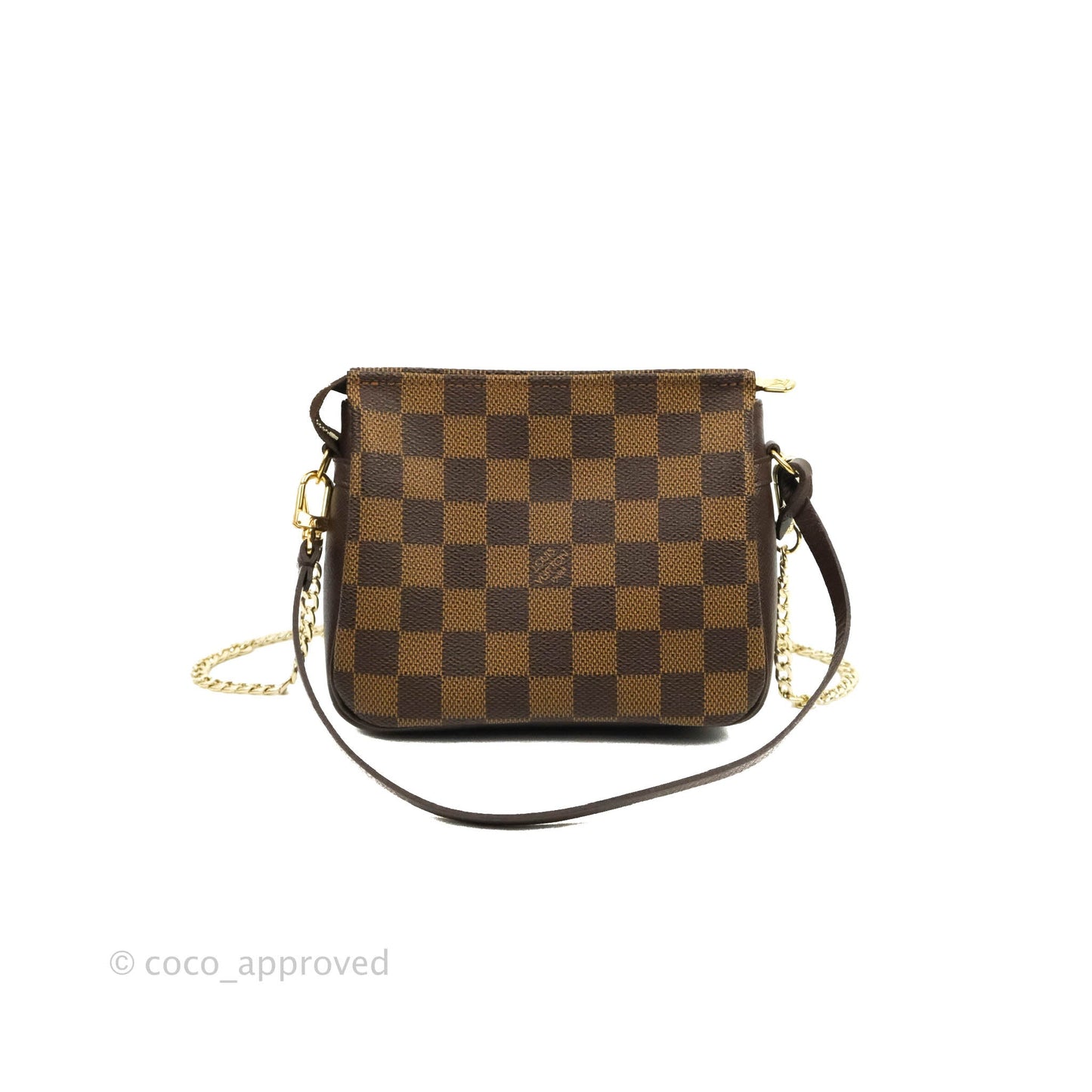 Louis Vuitton Trousse Make Up Pochette Damier Ebene