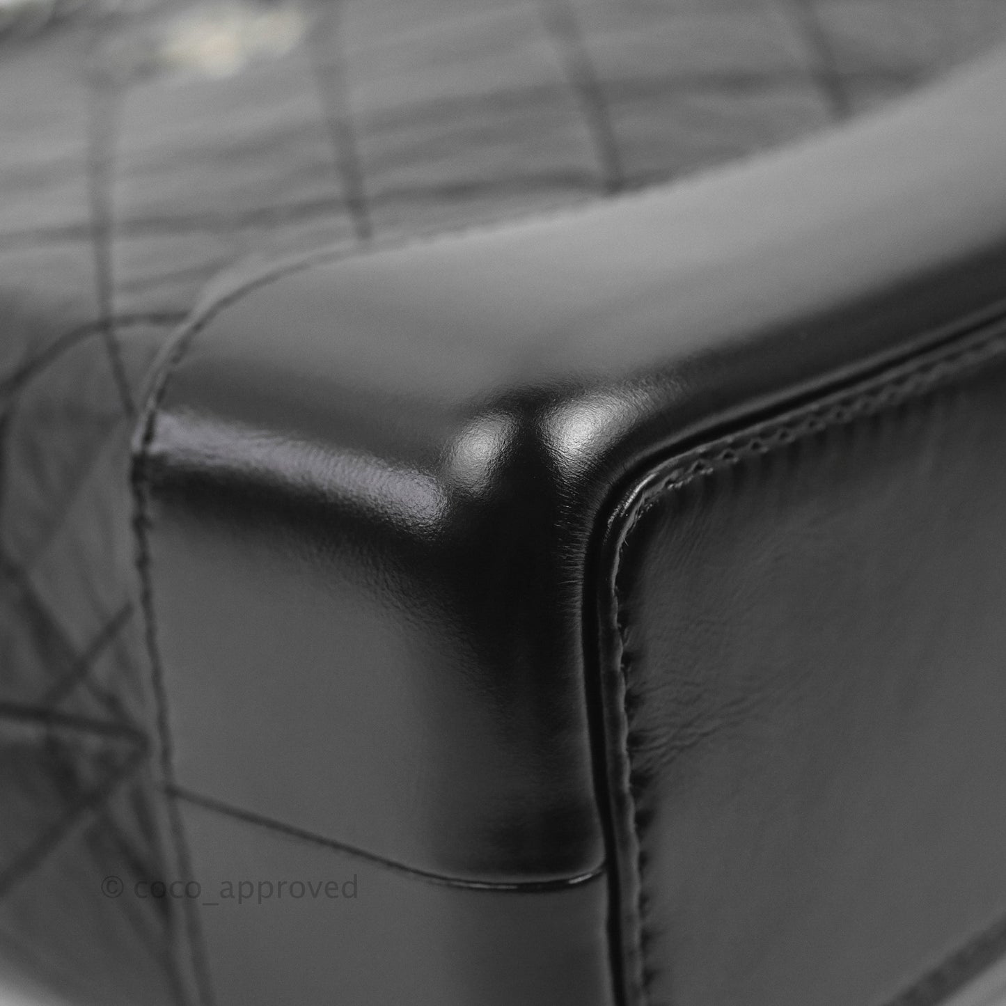 Chanel Small Gabrielle Backpack Black Aged Calfskin