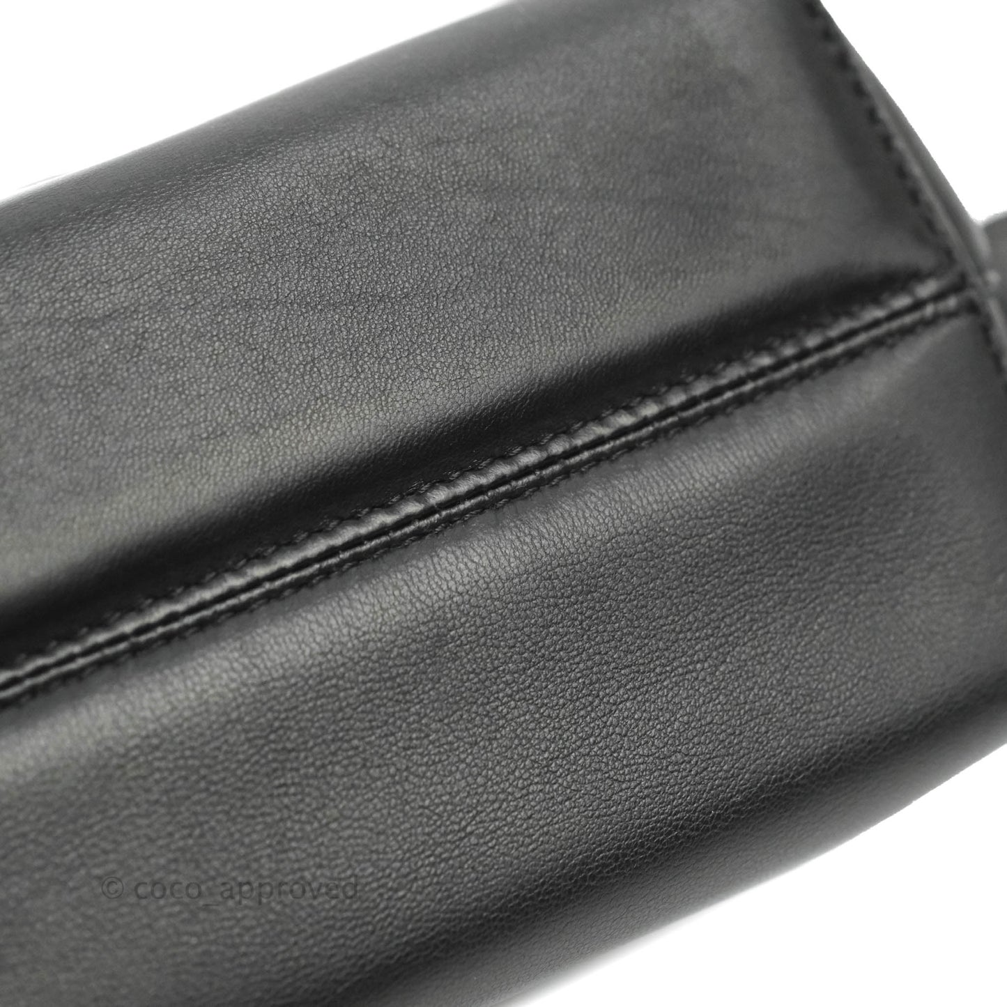 Fendi Mini By The Way Vit. Dolce Bag Black