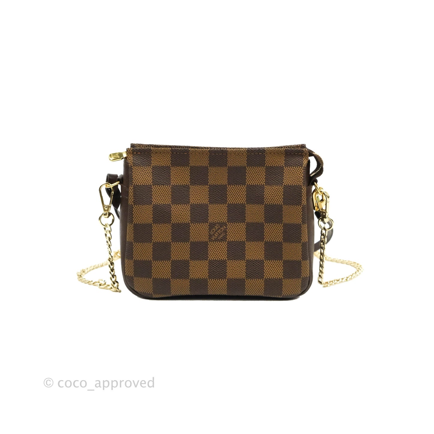 Louis Vuitton Trousse Make Up Pochette Damier Ebene