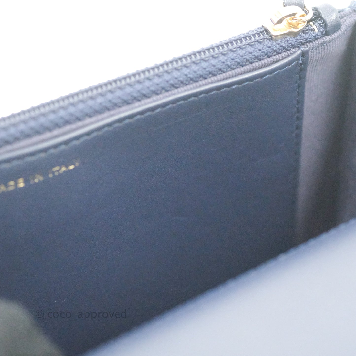 Chanel 19 Wallet on Chain WOC Blue Denim Mixed Hardware