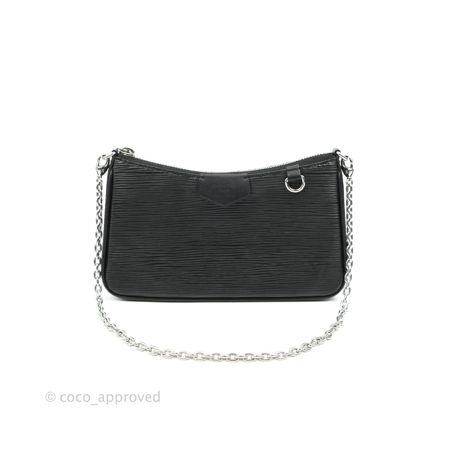 Louis Vuitton Epi Easy Pouch On Strap Black