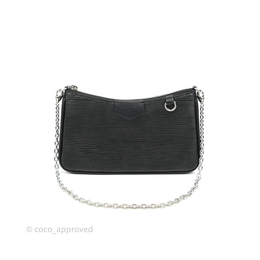 Louis Vuitton Epi Easy Pouch On Strap Black
