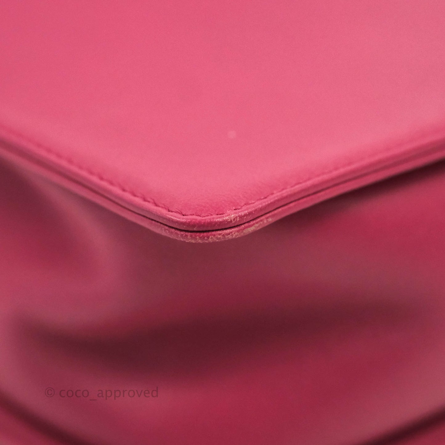 Chanel Quilted Medium Boy Dark Pink Calfskin Silver Hardware