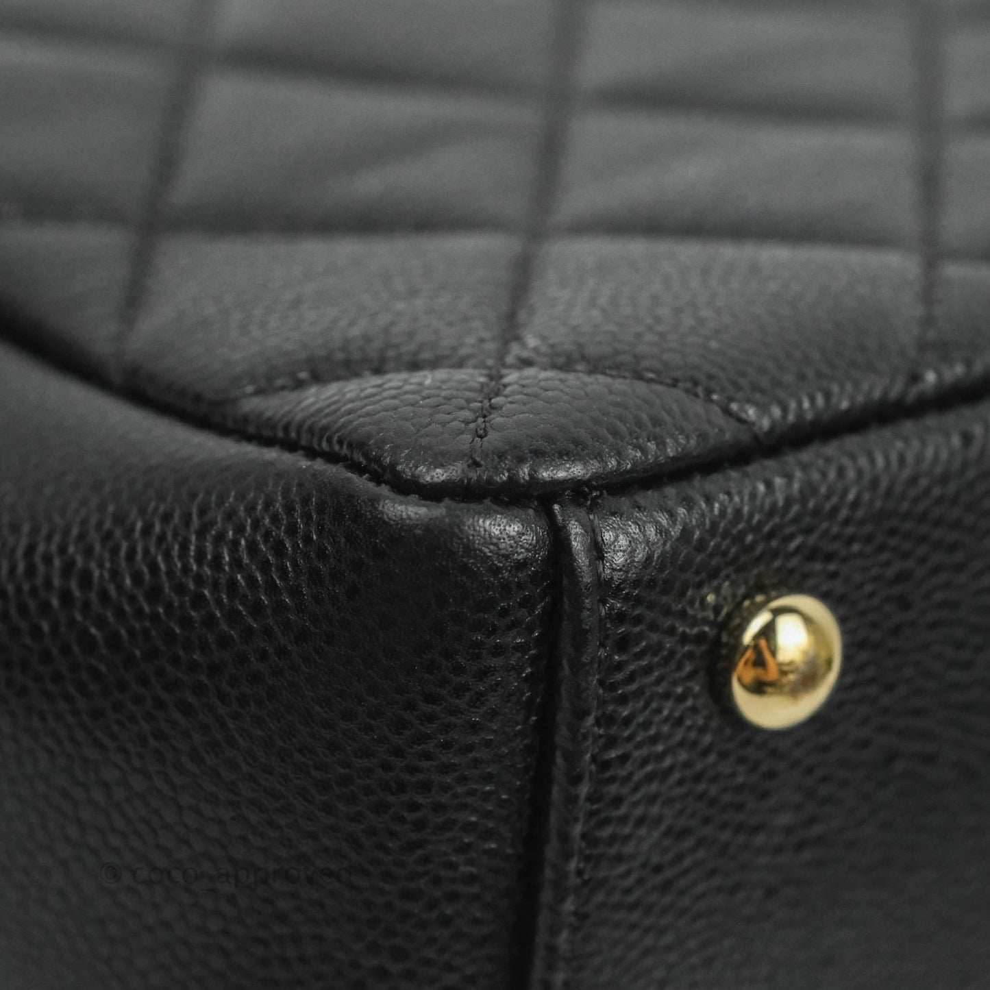 Chanel Quilted Small Business Affinity Flap Black Caviar Gold Hardware