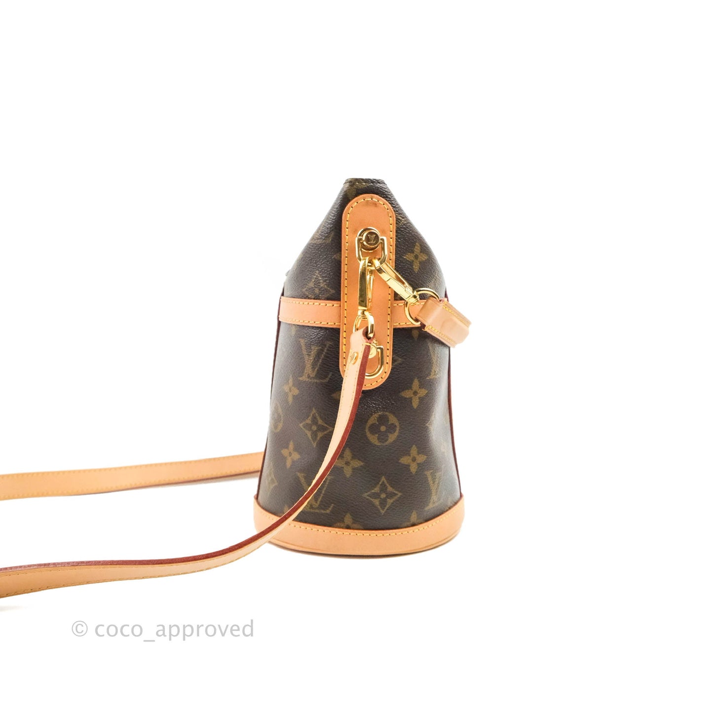 Louis Vuitton Duffle Bucket Bag Monogram Canvas