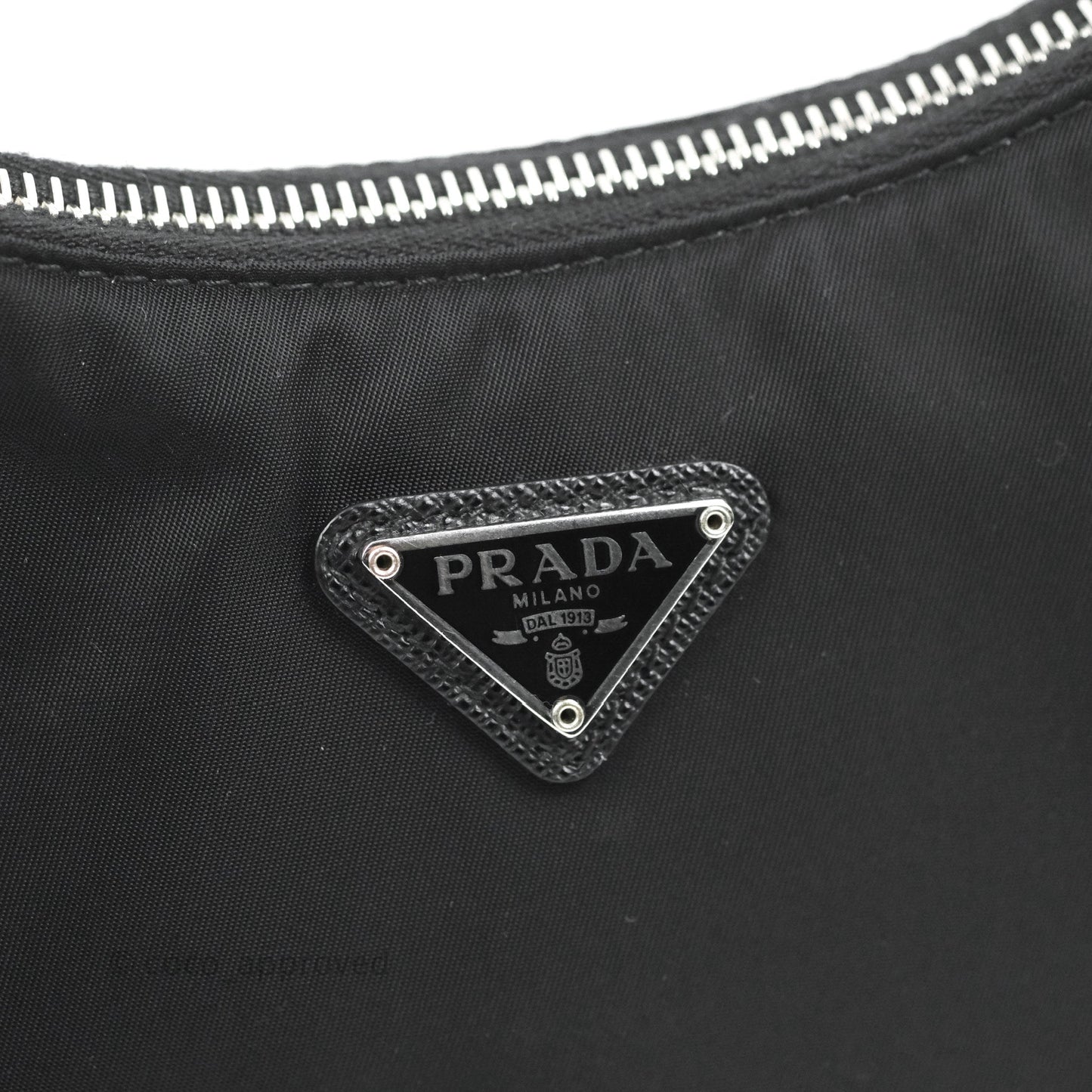 Prada Nylon Re-Edition 2005 Shoulder Bag Black