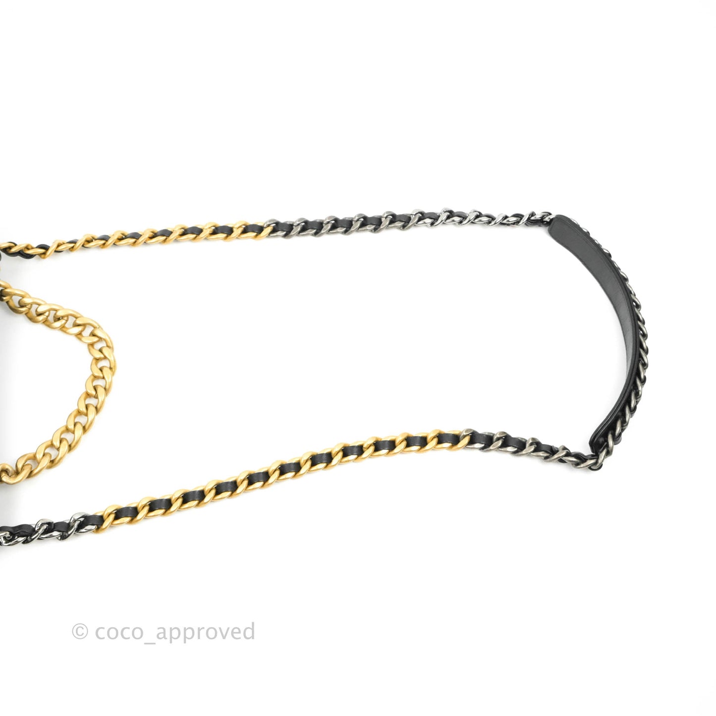 Chanel 19 Small Black Goatskin Mixed Hardware